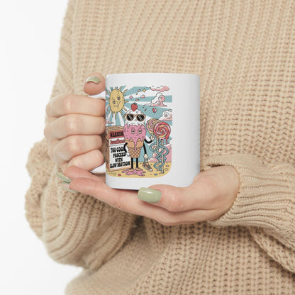 Fun Character Ceramic Coffee Mug