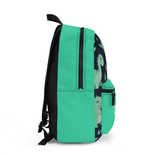 Dino-Themed Personalized Backpack for Kids