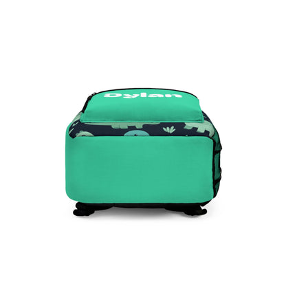 Dino-Themed Personalized Backpack for Kids